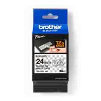 tze-se5 Brother Black on White Label Printer Tape, 8 m Length, 24mm Label Length