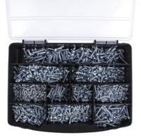 534-9552 RS PRO Steel 1190 Piece Phillips Drive Screw/Bolt Kit