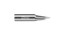 202-4538 RS PRO 0.4 mm Straight Conical Soldering Iron Tip for use with RS PRO Soldering Irons