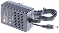 gsm36e12-p1j MEAN WELL 36W Plug-In AC/DC Adapter 12V dc Output, 3A Output