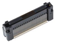 fx18-80s-08sv20 Hirose FunctionMAX FX18 Series Straight Surface Mount PCB Socket, 80-Contact, 2-Row, 0.8mm Pitch, Solder Termination