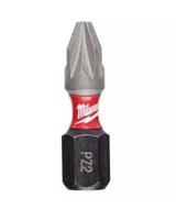 4932472040 Milwaukee Pozidriv Screwdriver Bit, PZ2 Tip