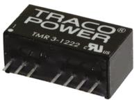 tmr-3-1223wie TRACOPOWER TMR 3WIE DC-DC Converter, ±15V dc/ ±100mA Output, 4.5 → 18 V dc Input, 3W, Through Hole, +85°C Max
