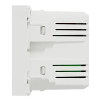 nu301818 Schneider Electric White 2 Gang USB Socket, 1 A, 2.4 A, USB A, USB C