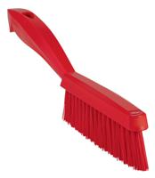 41954 Vikan Extra Hard Bristle Red Scrubbing Brush, 33mm bristle length, PET bristle material