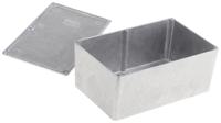 1590e Hammond 1590 Series Natural Die Cast Aluminium Enclosure, IP54, Natural Lid, 188 x 120 x 82mm