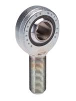 sakb-20-f SKF SAKB M20 x 1.5 Male Steel Rod End, 20mm Bore, 51mm Long, Metric Thread Standard, Male Connection Gender