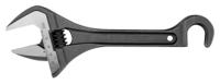 33h Bahco Adjustable Spanner, 254.5 mm Overall, 46mm Jaw Capacity, Metal Handle