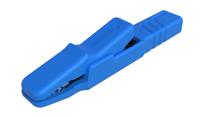 932146102 Hirschmann Test & Measurement Alligator Clip 4 mm Connection, Nickel Plated Brass Contact, 25A, Blue