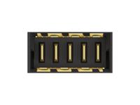 214550-e ERNI ERNI MicroSpeed Power Module Series Vertical Board Housing, 5 Contact(s), 2 mm Pitch, 1 Row, Shrouded