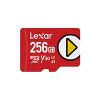 lmsplay256g-bnnng Lexar 256 GB MicroSDXC Micro SD Card, A1 V30 U3, Class10, UHS-I