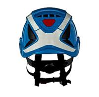 x5003v-ce 3M SecureFit™ Blue Safety Helmet with Chin Strap, AdjustableVentilated