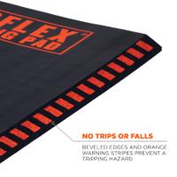 18390 Ergodyne Orange NBR Foam Kneeling Pad Resistant to Water - 1in