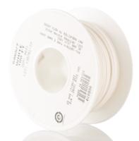 58557-wh005 Alpha Wire Hook-up Wire TEFLON Series White 0.35 mm² Hook Up Wire, 22 AWG, 7/0.25 mm, 30m, PTFE Insulation, 5855/7 WH005
