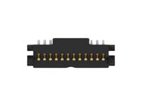 114712-e ERNI 11471 Series Vertical Surface PCB Header, 12 Contact(s), 0.8 mm Pitch, 1 Row, Shrouded