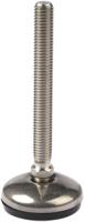 a105006 Nu-Tech Engineering M12 Stainless Steel Adjustable Foot, 350kg Static Load Capacity 3.5° Tilt Angle