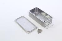 1590g2f Hammond 1590 Series Die Cast Aluminium Enclosure, IP54, Flanged, 101 x 101 x 31mm