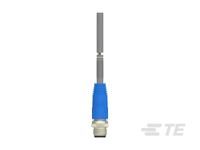 t4161120008-005 TE Connectivity Male 8 way M12 to 8 way Free End Sensor Actuator Cable, 5000 mm
