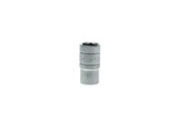 m140509-c Teng Tools 1/4 in Drive 9mm Standard Socket, 6 point, 25 mm Overall Length