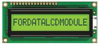 fc1601e01-fhyybw-51se Fordata FC1601E01-FHYYBW-51SE FC Alphanumeric LCD Alphanumeric Display, Green, Yellow on Yellow-Green, 1 Row by 16