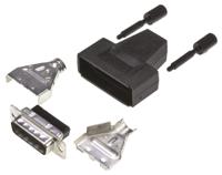 1658657-1 TE Connectivity Amplimite HDP-20 15 Way Cable Mount D-sub Connector