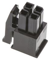 794617-4 TE Connectivity, Micro MATE-N-LOK Female Connector Housing, 3mm Pitch, 4 Way, 2 Row