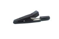 212-1203 RS PRO Crocodile Clip, Nickel Plated Brass Contact, 8A, Black