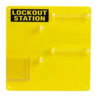 y405808 Brady 10 Padlock Lockout Station