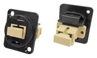 874-1213 RS PRO XLR Panel Mount Fibre Optic Adapter, Female
