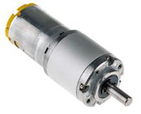 834-7669 RS PRO Brushed Geared DC Geared Motor, 7.85 W, 12 V dc, 2399 gcm, 228 rpm, 6mm Shaft Diameter