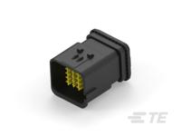2350891-1 TE Connectivity, NTSEAL Automotive Connector Socket Cable Mount 20 Way, Solder Termination