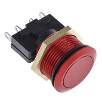 76-95134044r ITW Switches 76-95 Series Push Button Switch, Momentary, Panel Mount, 19.2mm Cutout, SPDT, 250V ac, IP67