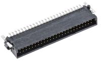 154765-154765-e ERNI SMC Series Right Angle Surface PCB Header, 50 Contact(s), 1.27 mm Pitch, 2 Row, Shrouded