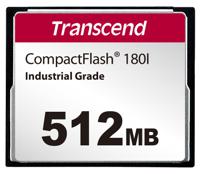 ts512mcf180i Transcend CF180I CompactFlash Industrial 512 MB SLC Compact Flash Card