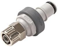 ns4d20006 Colder Products Hose Connector, Straight Threaded Coupling 1/4in ID, 8.3 bar