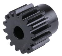 521-6418 RS PRO Steel 16 Teeth Spur Gear, 1.5 Module, 8mm Bore Diam, 24mm Pitch Diam, 20mm Hub Diam