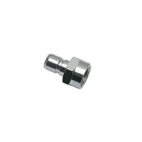 0196-12-17 Legris Nickel Plated Brass Pneumatic Quick Connect Coupling, G 3/8 Threaded