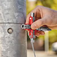 00-11-06-v01 Knipex Diecast Zinc 9-way Universal Key, 5 → 11 mm Capacity