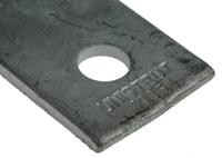 p-1036 Steel L Shape Bracket 3 Hole, 14.3mm Holes, 88.9 x 88.9mm