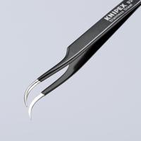 92-38-75-esd Knipex 120 mm, Stainless Steel, Smooth, ESD Tweezer