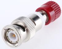 j01008a0625 Telegartner Red, Male Binding Post With Brass contacts and Gold Plated - Socket Size: 4mm