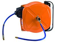 231-8581 RS PRO Wall Mounted 12m Air Hose Reel, 8mm Inner Diameter, 12mm Outer Diameter