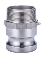 307-308 RS PRO Hose Connector, Straight Cam & Groove Coupling, BSPT 1in 1in ID, 17 bar
