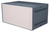 188-1339 RS PRO Grey Extruded Aluminium Enclosure, IP30, Grey Lid, 279 x 432 x 175mm