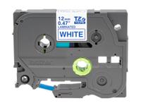 tze-233 Brother Blue on White Label Printer Tape, 8 m Length, 12 mm Width