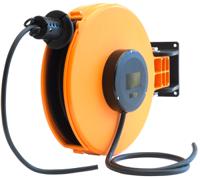 nsp4675 Schill 10m 0 Socket Cable Reel Spring Return Cable Reel, 230 V, IP40