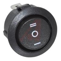 srj24a3hbbnn ZF SPDT, On-Off-On Rocker Switch Panel Mount
