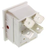 c1353aanak Arcolectric (Bulgin) Ltd Illuminated DPST, On-Off Rocker Switch Panel Mount