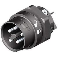 4605250531 Wieland RST Mini Series Mini Connector, 5-Pole, Male, 1-Way, Panel Mount, 16A, IP66, IP68, IP69