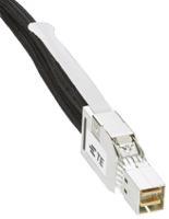 2202508-4 TE Connectivity Male Internal Mini-SAS HD to Male External Mini-SAS HD Serial Cable 3m